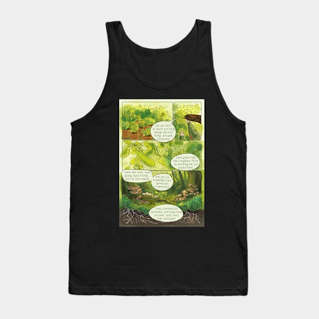 Plant Life Tank Top by Rumpled Crow